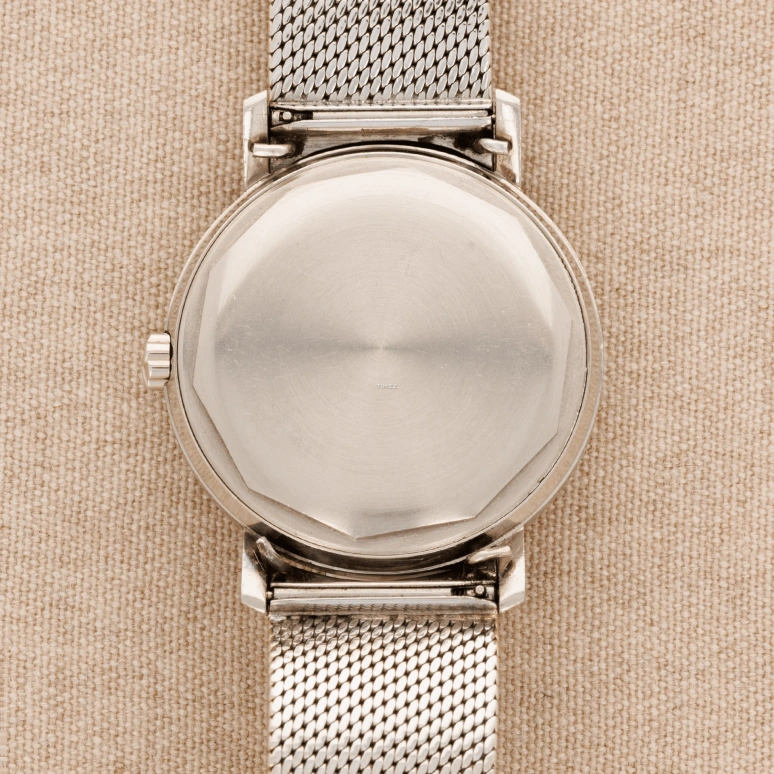Patek Philippe,Calatrava 36mm,36mm,White Gold,Silver,Automatic,Day,38hours,3445G