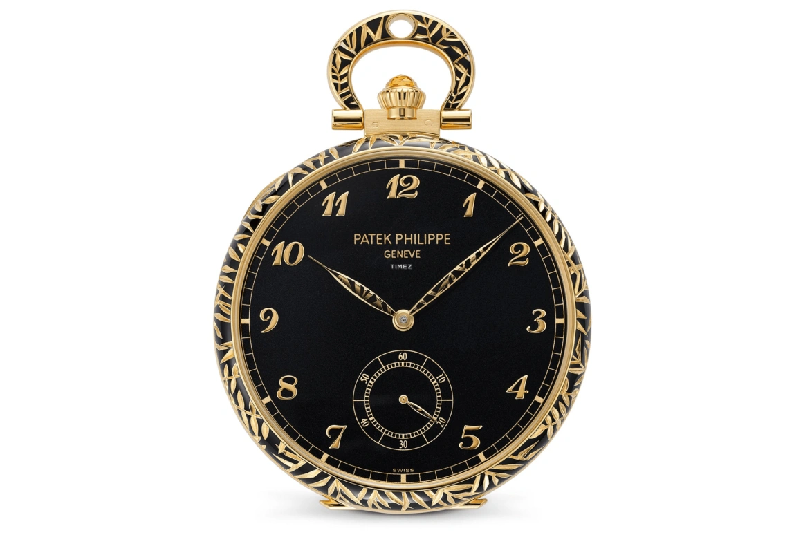 Patek Philippe,Pocket Watches ,Yellow Gold,Black,Handwound,42hours,In-house Caliber,995,995/137J-001