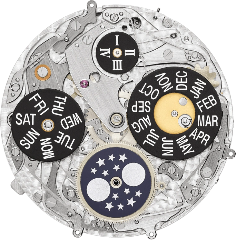 Patek Philippe,Grand Complications 40.20mm,40.20mm,Platinum,Black,Handwound,Moonphase,Perpetual Calendar,Leap Year,Month,48hours,In-house Caliber,5316P,5316P-001