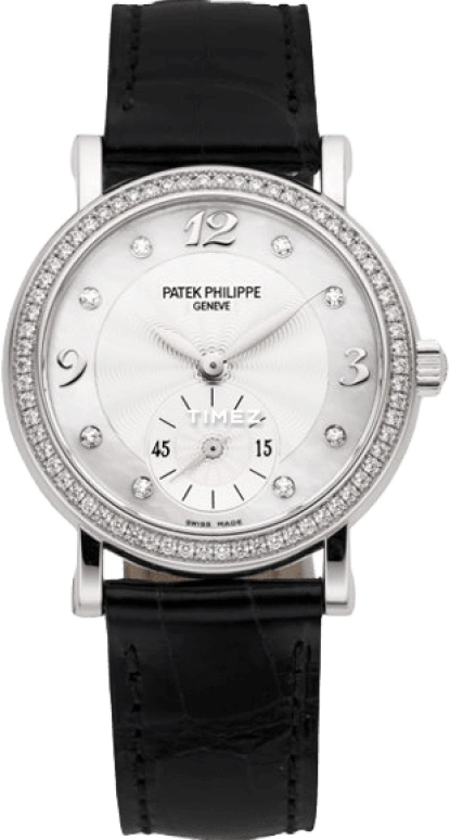 Patek Philippe,Calatrava 31mm,31mm,White Gold,White,Silver,Handwound,44hours,In-house Caliber,4959G,4959G-001