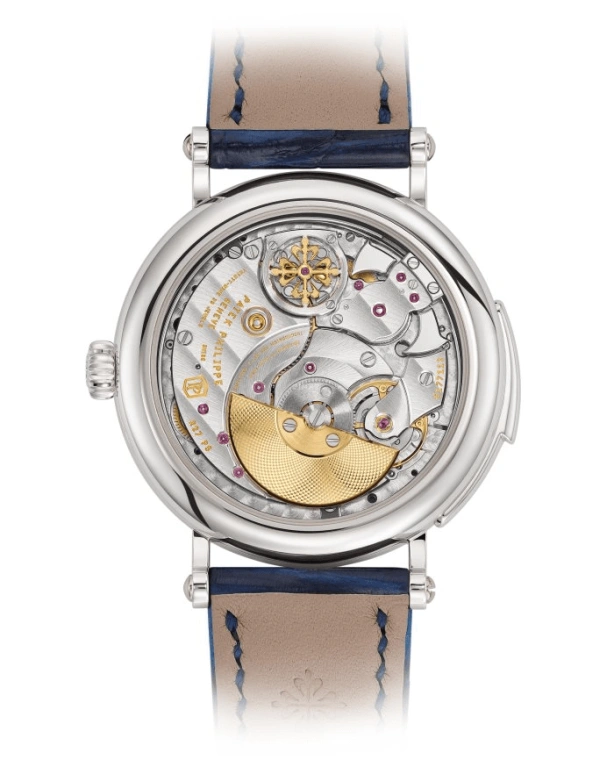 Patek Philippe,Grand Complications 36mm,36mm,White Gold,Blue,Automatic,Moonphase,Minute Repeater,7040,7040/250G-001