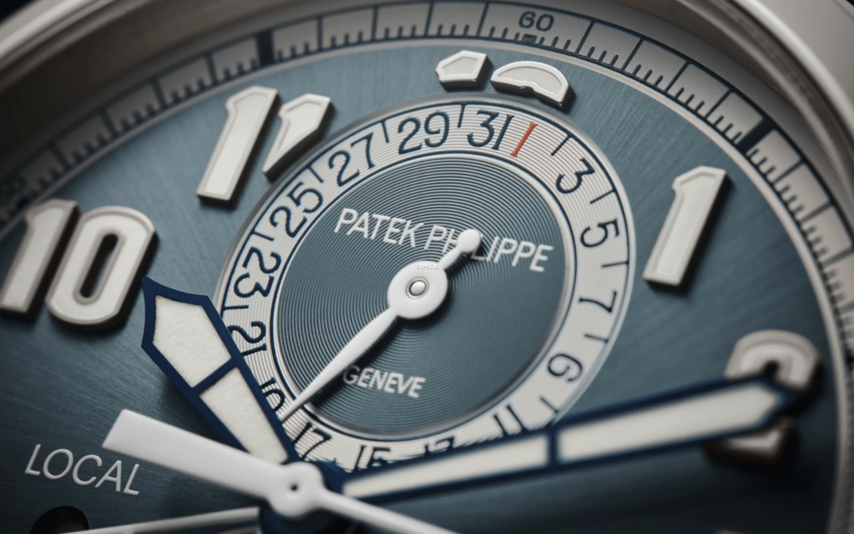 Patek Philippe,Complications 42mm,42mm,White Gold,Grey,Blue,Automatic,Chronograph,Day,Dule Time,Flyback,55hours,In-house Caliber,Ahmed Abouhashima,5924G,5924G-001