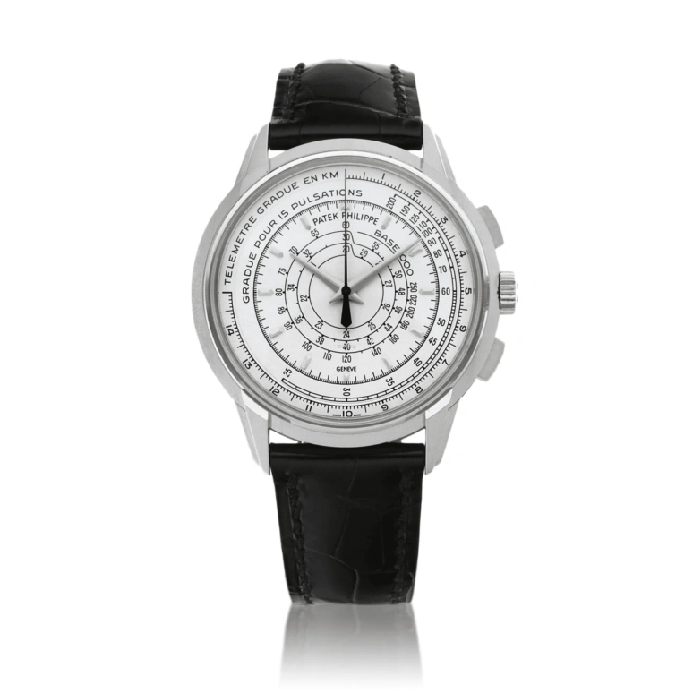 Patek Philippe,Complications 40mm,40mm,White Gold,White,Automatic,Chronograph,Flyback,5975G,5975G-001