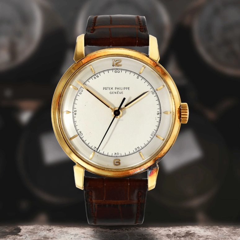 Patek Philippe,Calatrava 35.50mm,35.50mm,Yellow Gold,Silver,Silver White,Handwound,48hours,In-house Caliber,2482J