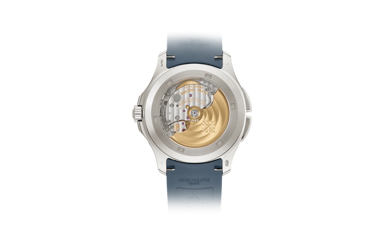 Patek Philippe,Aquanaut 40.80mm,40.80mm,White Gold,Blue,Grey,Automatic,Day,Dule Time,Day / Night Indication,Kevin De Bruyne,Harry Kane,5164G,5164G-001