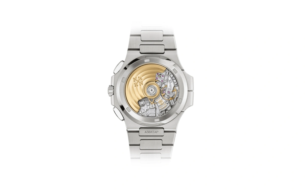 Patek Philippe,Nautilus 40.50mm,40.50mm,Stainless Steel,Gradient,Black,Blue,Automatic,Day,Dule Time,5990,5990/1A-011