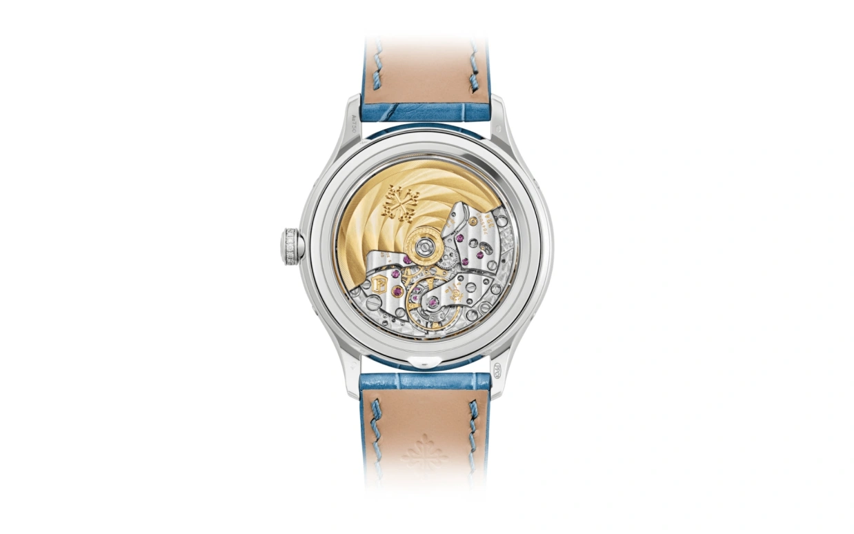 Patek Philippe,Complications 38mm,38mm,White Gold,Silver,Automatic,Moonphase,Annual Calendar,Month,Date,45hours,In-house Caliber,4947G,4947G-010