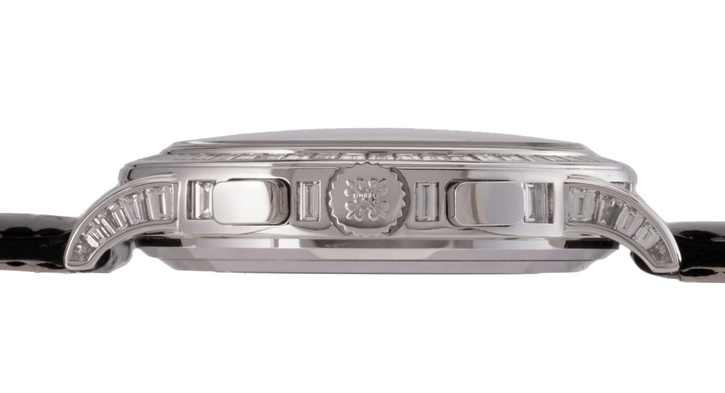 Patek Philippe,Complications 42mm,42mm,White Gold,Black,Handwound,Chronograph,60hours,5071G,5071G-001