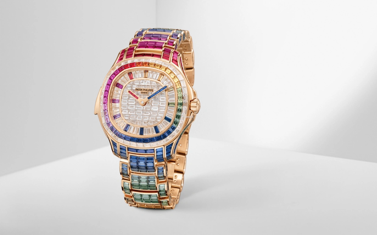 Patek Philippe,Aquanaut 38.80mm,38.80mm,Rose Gold,Silver White,Automatic,Minute Repeater,48hours,Anant Ambani,Salman Khan,5260,5260/1455R-001