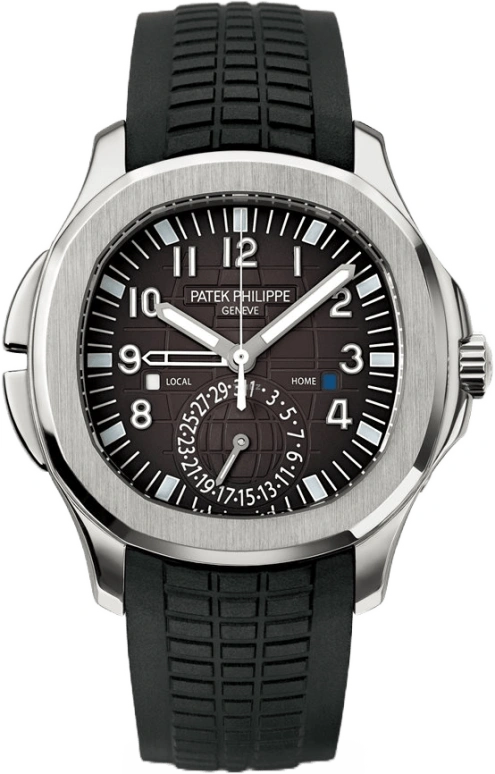 Patek Philippe,Aquanaut 40.80mm,40.80mm,Stainless Steel,Black,Automatic,Day,Dule Time,Lautaro Martínez,5164A,5164A-001