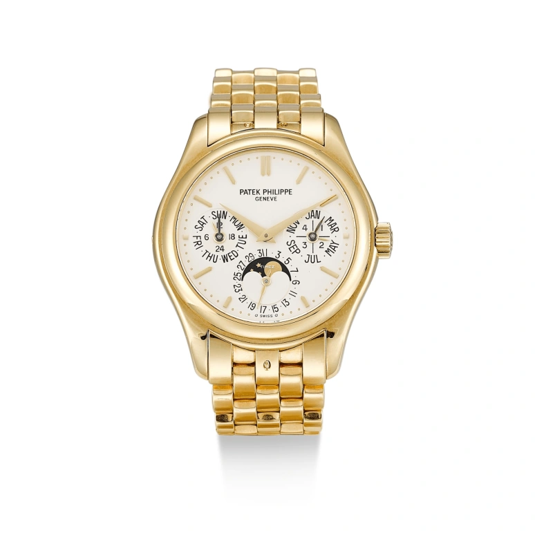 Patek Philippe,Grand Complications 36.50mm,36.50mm,Yellow Gold,White,Automatic,Moonphase,Perpetual Calendar,Leap Year,Month,48hours,In-house Caliber,5136,5136/1J-001