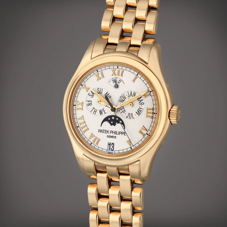 Patek Philippe,Complications 37mm,37mm,Rose Gold,White,Automatic,Moonphase,Annual Calendar,Month,Date,48hours,In-house Caliber,5036,5036/1R