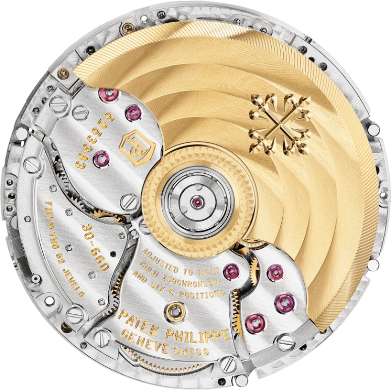 Patek Philippe,Complications 42.20mm,42.20mm,Platinum,Black,Automatic,Day,Dule Time,Alarm,Day / Night Indication,45hours,In-house Caliber,5520P,5520P-001
