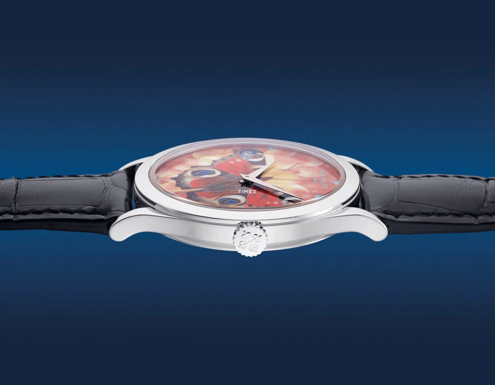 Patek Philippe,Calatrava 38mm,38mm,Platinum,Red,Blue,Multi-Color,Automatic,48hours,In-house Caliber,5077P,5077P-016