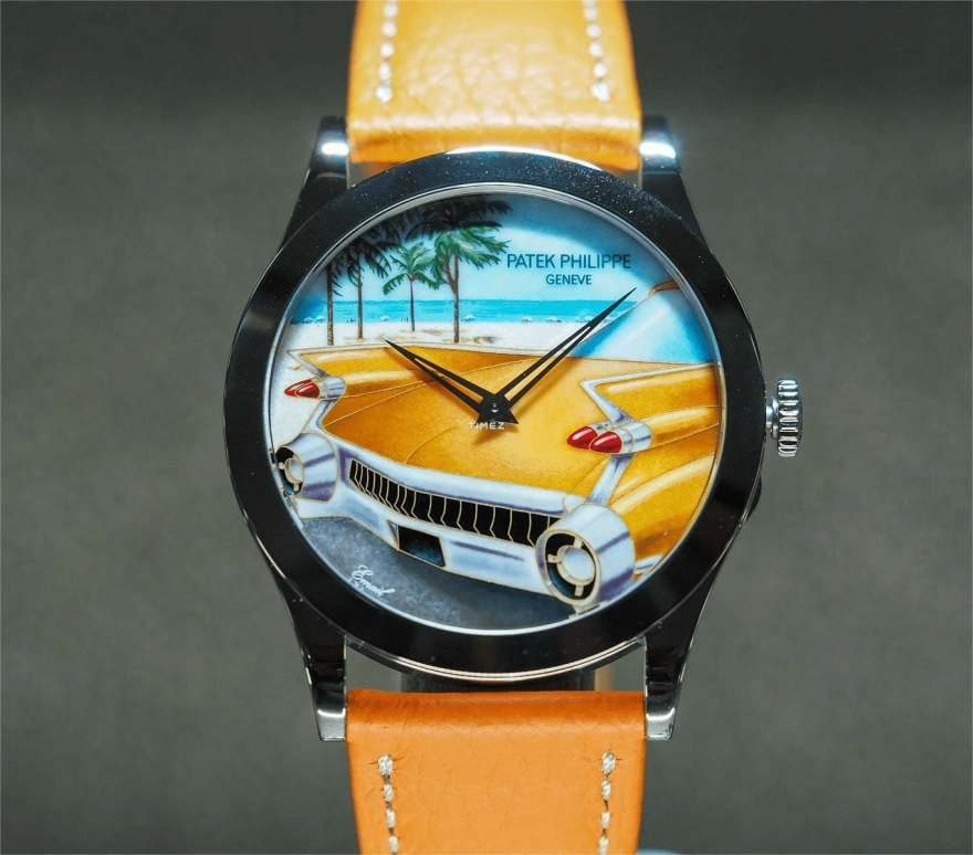 Patek Philippe,Calatrava ,White Gold,Orange,Multi-Color,Automatic,48hours,In-house Caliber,5089G,5089G-149