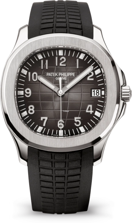 Patek Philippe,Aquanaut 40.80mm,40.80mm,Stainless Steel,Coal Gray,Gradient,Black,Automatic,Day,45hours,Abęl Makkonen Tesfaye,Darius Garland,The Weeknd,5167A,5167A-001