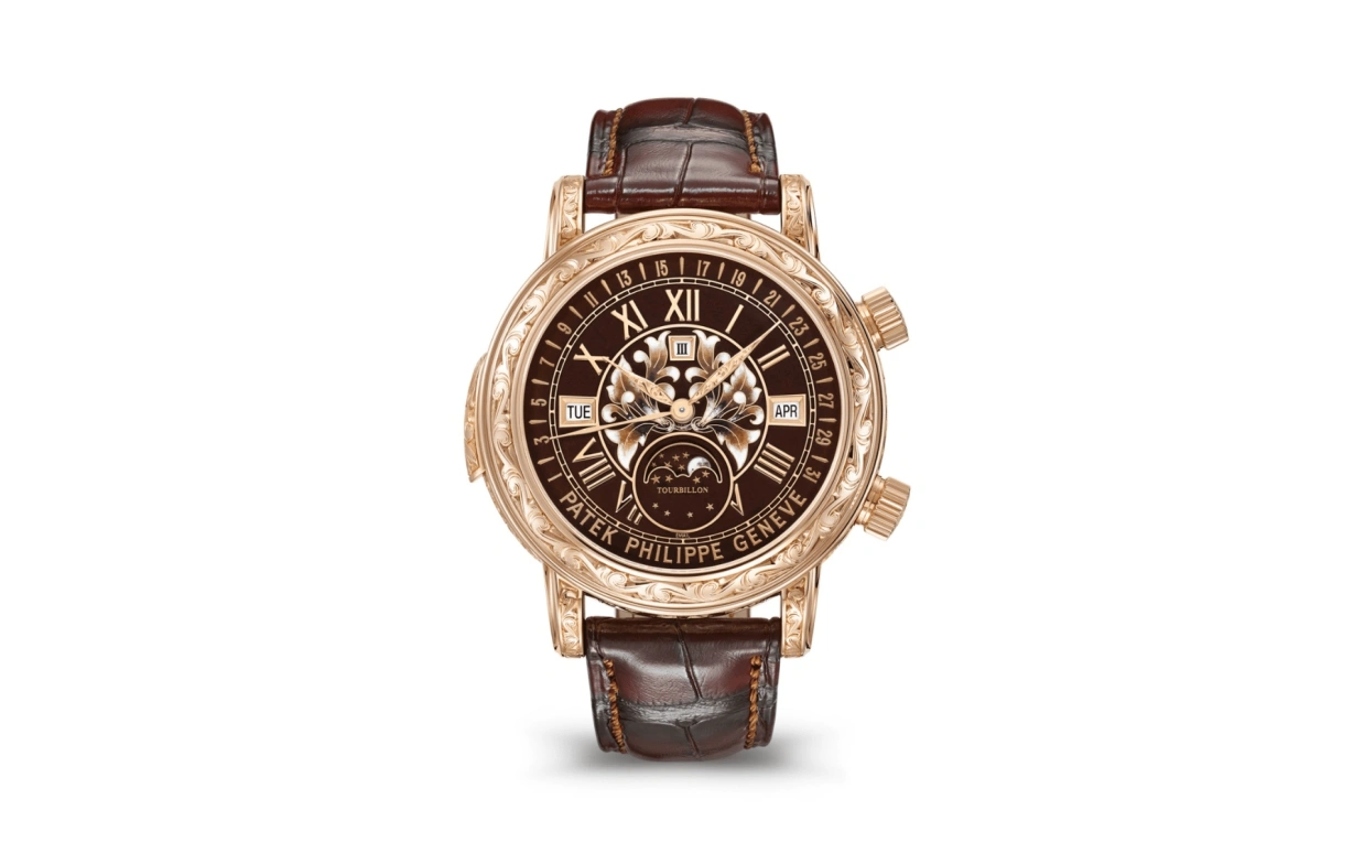 Patek Philippe,Grand Complications 44mm,44mm,Rose Gold,Black,Brown,Handwound,Moonphase,Perpetual Calendar,Leap Year,Month,48hours,In-house Caliber,Anant Ambani,Wilber Pan,Will Pan,JAY-Z,Jazzy,JAY Z,6002R,6002R-001