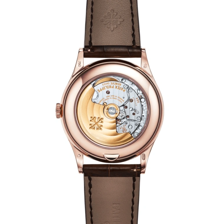 Patek Philippe,Complications 38mm,38mm,Rose Gold,White,Silver,Automatic,Moonphase,Annual Calendar,Month,Date,45hours,In-house Caliber,5396R,5396R-011-TiffanyCo