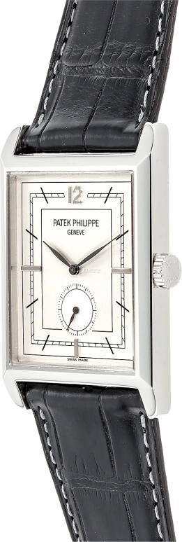 Patek Philippe,Gondolo 43x30mm,43x30mm,Platinum,White,Handwound,44hours,In-house Caliber,5109P,5109P-001