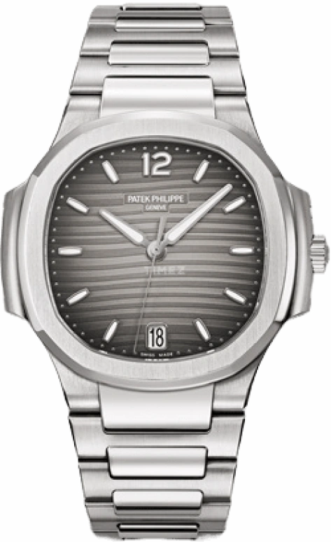 Patek Philippe,Nautilus 35.20mm,35.20mm,Stainless Steel,Grey,Automatic,Day,45hours,7118,7118/1A-011