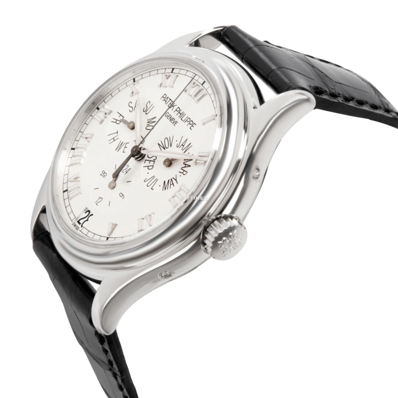 Patek Philippe,Grand Complications 36mm,36mm,Platinum,White,Automatic,Annual Calendar,Month,Date,Day,48hours,In-house Caliber,5035P,5035P-024
