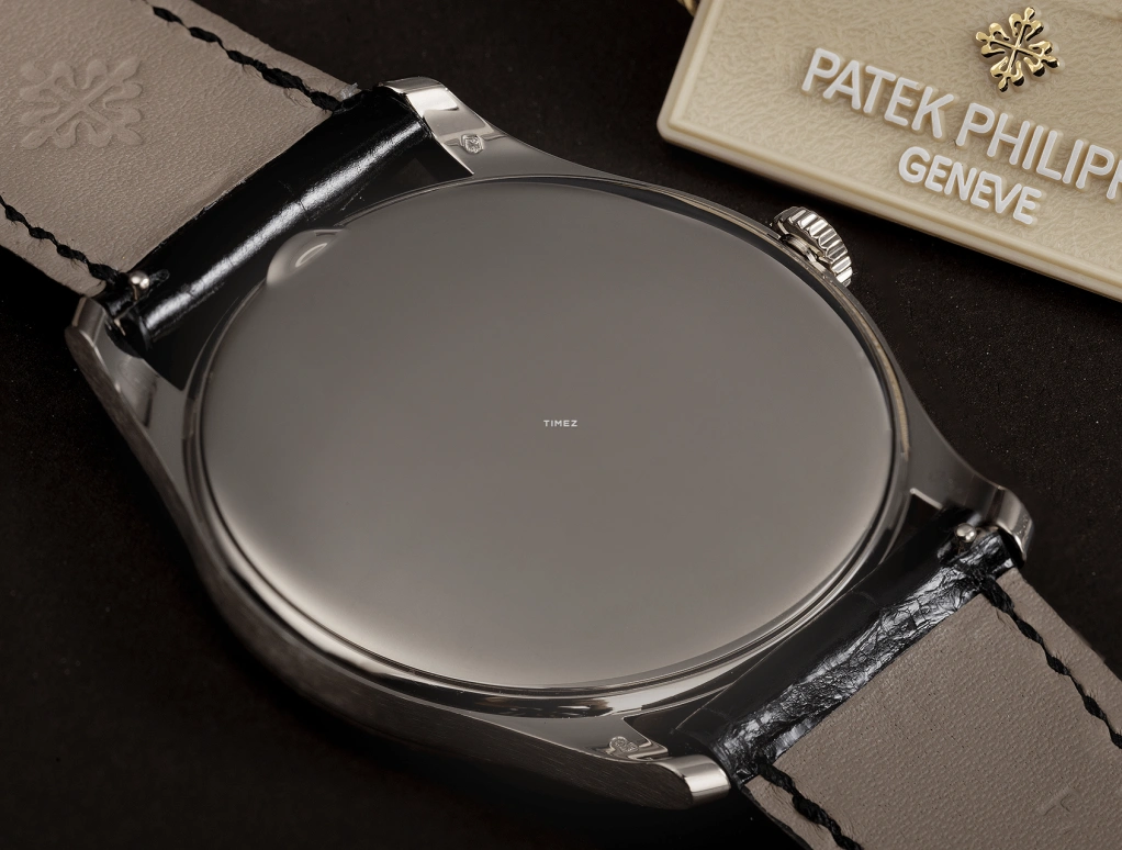 Patek Philippe,Calatrava 37mm,37mm,White Gold,Silver,Handwound,44hours,In-house Caliber,5196G,5196G-001