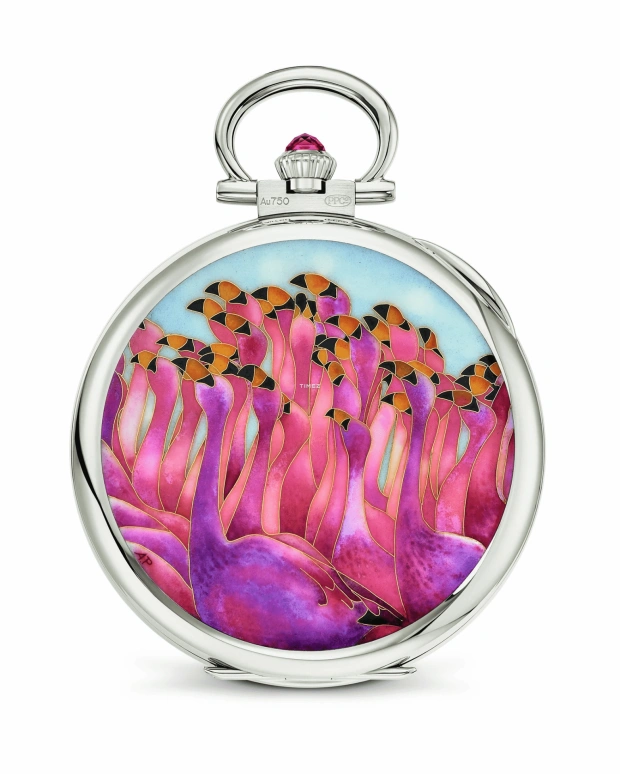 Patek Philippe,Pocket Watches ,White Gold,Pink,Handwound,42hours,In-house Caliber,995,995/116G-001