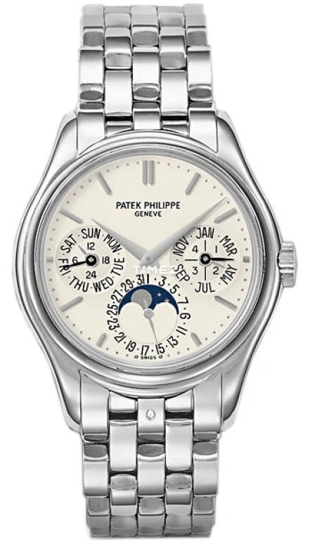 Patek Philippe,Grand Complications 36.50mm,36.50mm,White Gold,White,Automatic,Moonphase,Perpetual Calendar,Leap Year,Month,48hours,In-house Caliber,5136,5136/1G-001