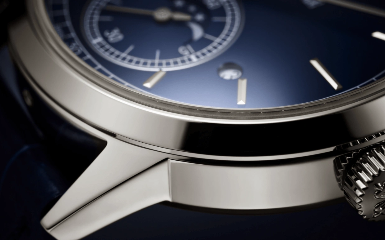 Patek Philippe,Grand Complications 41.30mm,41.30mm,Platinum,Blue,Handwound,Moonphase,Leap Year,Month,Date,38hours,In-house Caliber,5236P,5236P-001