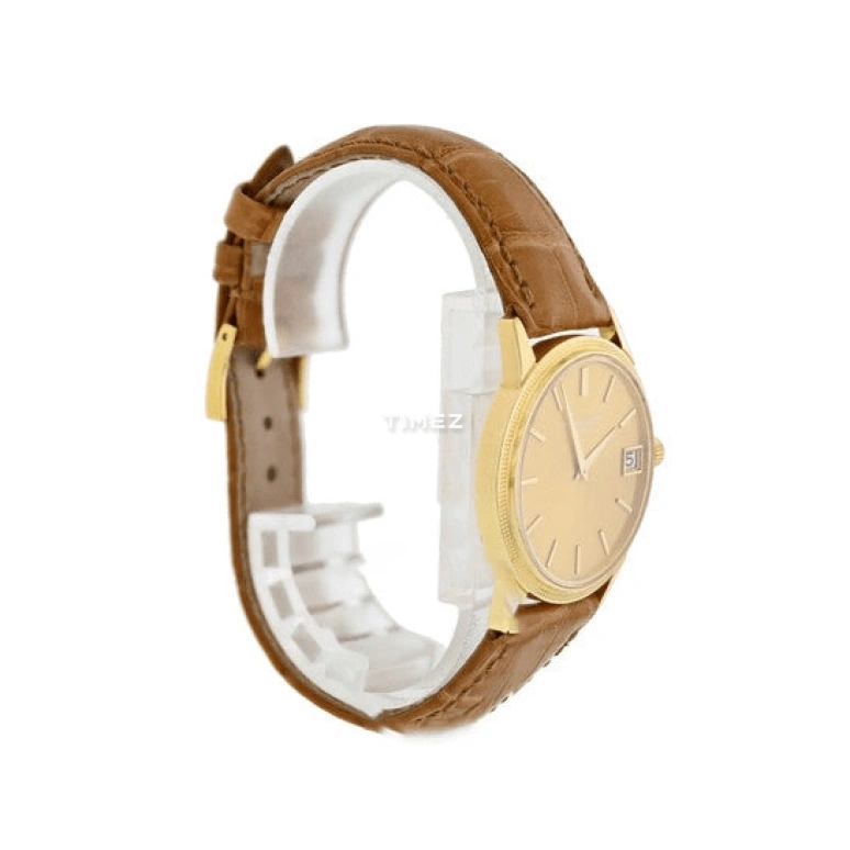 Patek Philippe,Calatrava 33mm,33mm,Yellow Gold,Champagne,Automatic,Day,In-house Caliber,3609J