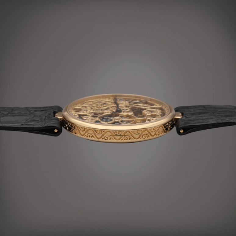 Patek Philippe,Complications 31mm,31mm,Yellow Gold,Skeleton,Gold,Automatic,48hours,In-house Caliber,3878