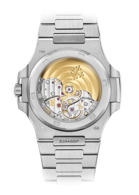 Patek Philippe,Nautilus 40mm,40mm,White Gold,Silver,Automatic,Day,45hours,Papa Bear Petty,Justin Bieber,Travis Scott,Wilber Pan,Will Pan,J Balvin,JB,5719,5719/10G-010