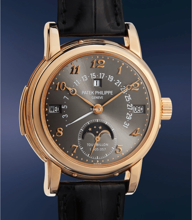 Patek Philippe,Grand Complications 39.50mm,39.50mm,Red Gold,Black,Handwound,Moonphase,Perpetual Calendar,Leap Year,Month,48hours,In-house Caliber,5016R,5016R-010