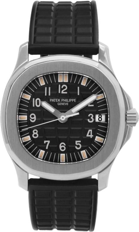 Patek Philippe,Aquanaut 35.20mm,35.20mm,Stainless Steel,Black,Automatic,Day,In-house Caliber,Karina Melynychuk,5066A,5066A-001