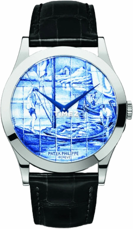Patek Philippe,Calatrava 38.60mm,38.60mm,White Gold,Blue,Automatic,48hours,In-house Caliber,5089G,5089G-062