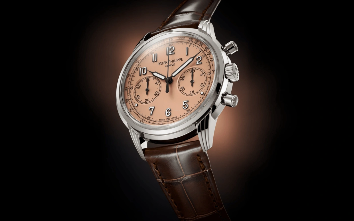 Patek Philippe,Complications 41mm,41mm,White Gold,Rose,Handwound,Chronograph,Column Wheel,5172G,5172G-010