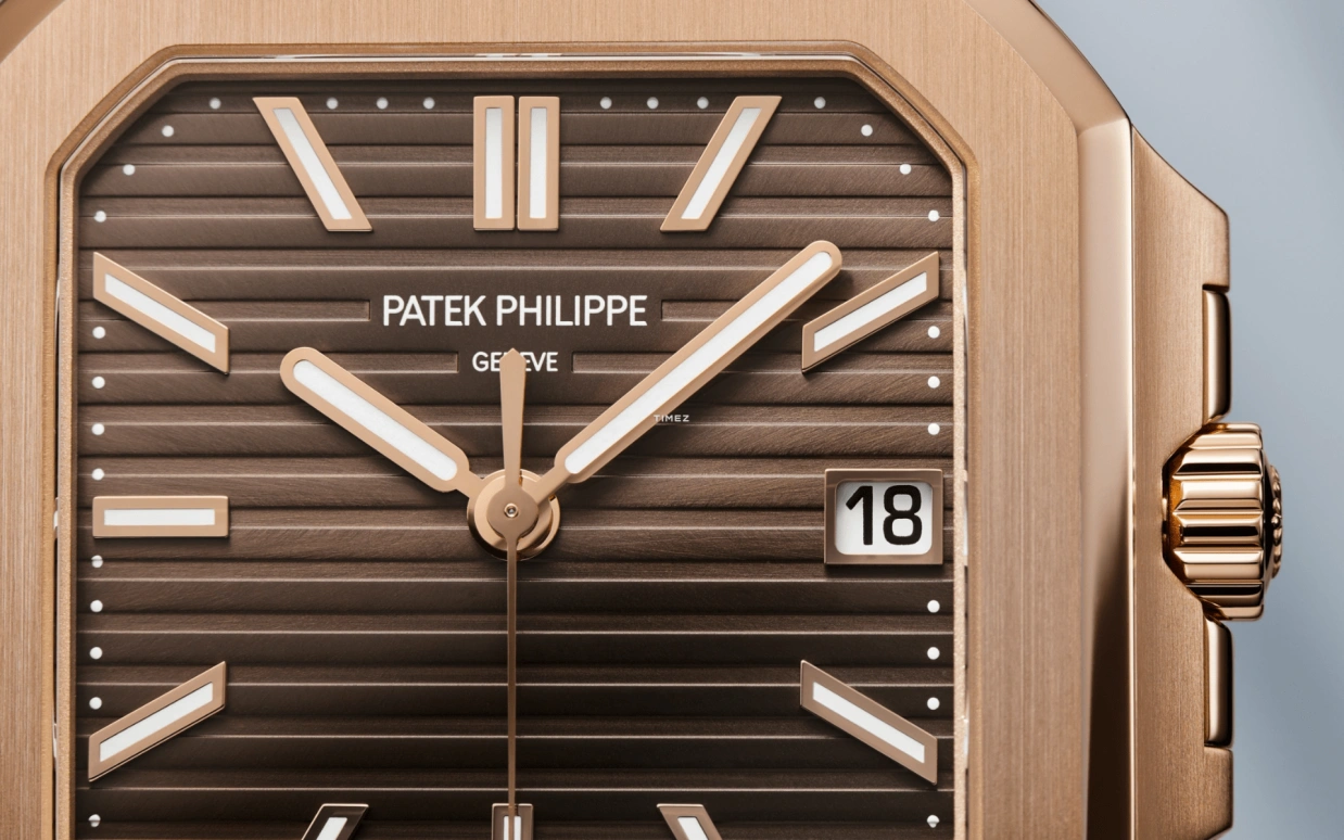 Patek Philippe,Cubitus 40mm,40mm,Rose Gold,Brown,Automatic,Day,45hours,7128,7128/1R-001