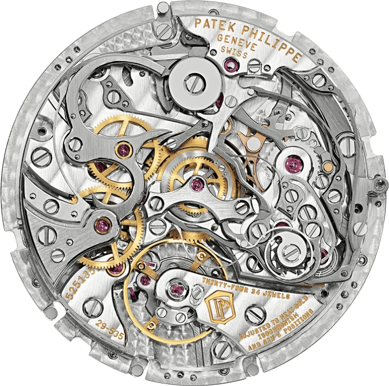 Patek Philippe,Grand Complications 40mm,40mm,White Gold,Olive Green,Handwound,Chronograph,Moonphase,Perpetual Calendar,Leap Year,65hours,In-house Caliber,5204G,5204G-001