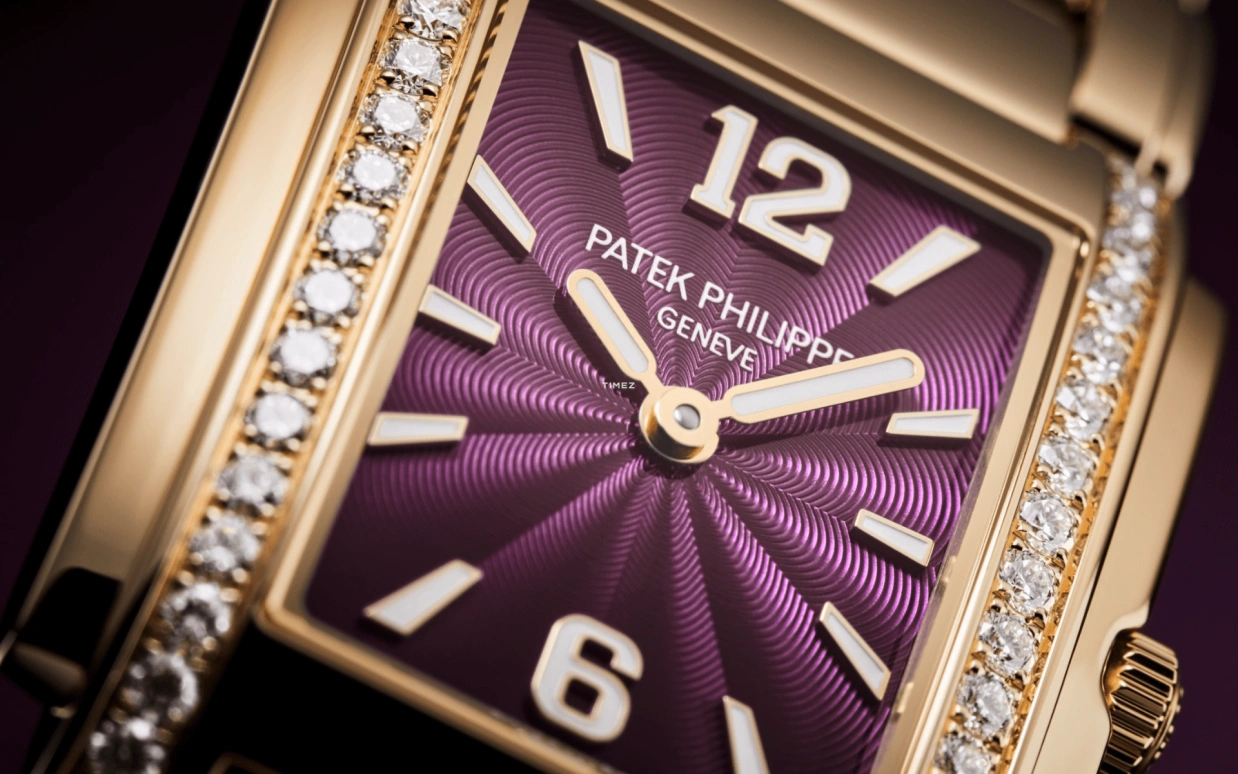 Patek Philippe,Twenty~4 25.10x30mm,25.10x30mm,Rose Gold,Purple,Quartz,In-house Caliber,Sapphire,Crystal Glass,Ben Chilwell,4910,4910/1201R-010