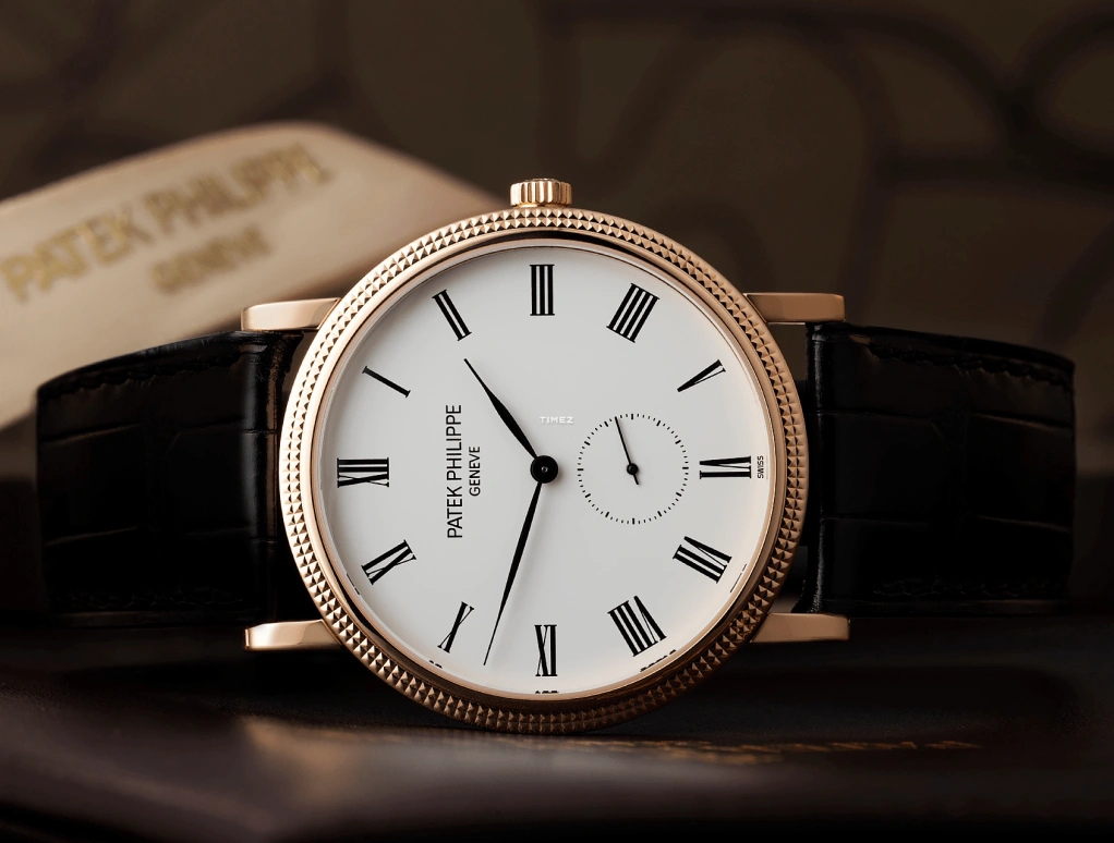 Patek Philippe,Calatrava 36mm,36mm,Rose Gold,White,Handwound,44hours,In-house Caliber,5119R,5119R-001