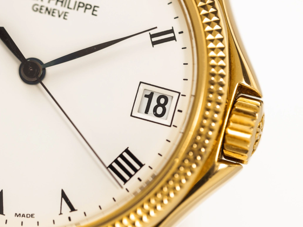 Patek Philippe,Calatrava 36.50mm,36.50mm,Yellow Gold,White,Automatic,Day,48hours,5117J,5117J-001