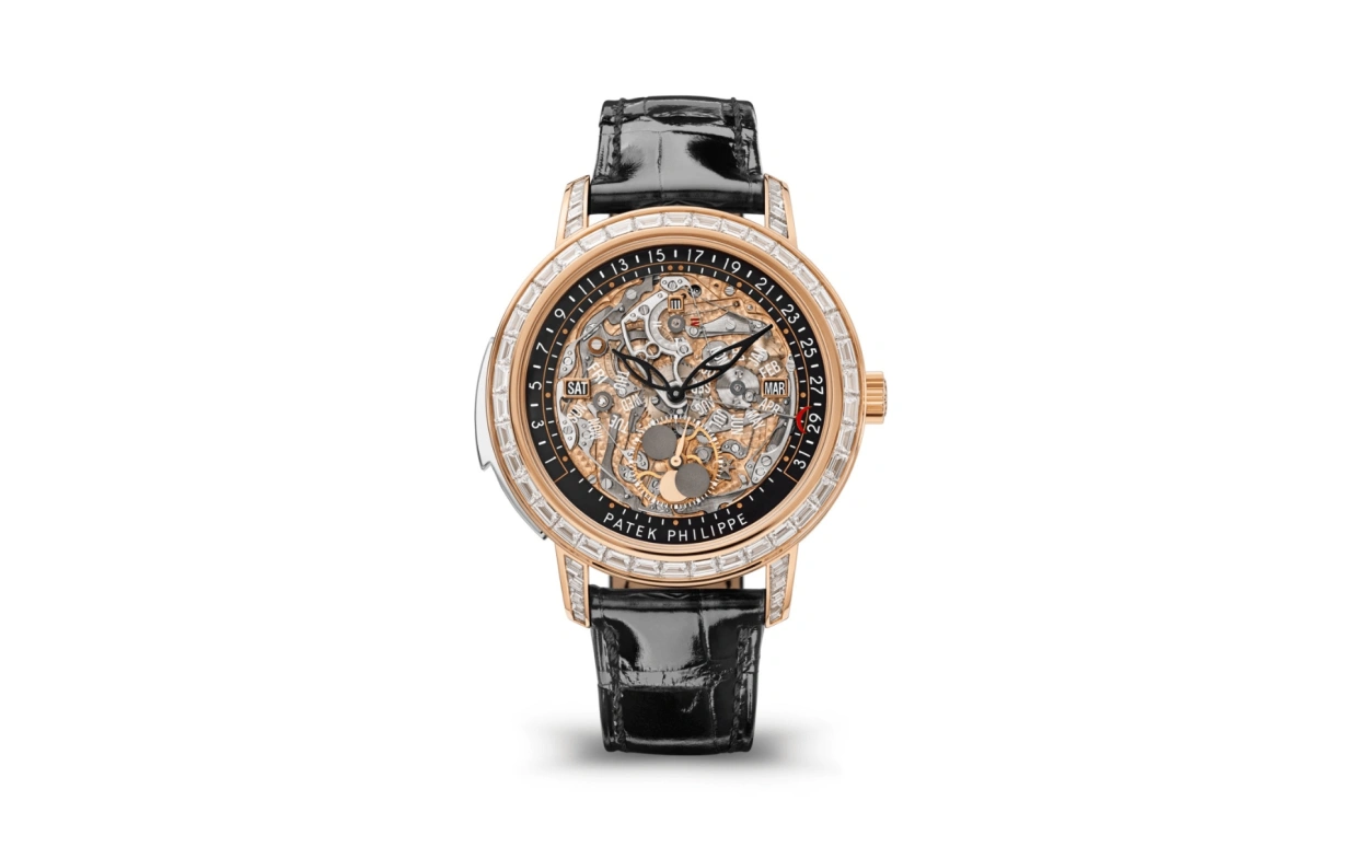 Patek Philippe,Grand Complications 43mm,43mm,White Gold,Rose Gold,Skeleton,Automatic,Moonphase,Perpetual Calendar,Leap Year,Month,48hours,In-house Caliber,JAY-Z,Jazzy,JAY Z,5304,5304/301R-001