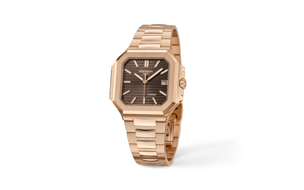 Patek Philippe,Cubitus 40mm,40mm,Rose Gold,Brown,Automatic,Day,45hours,7128,7128/1R-001