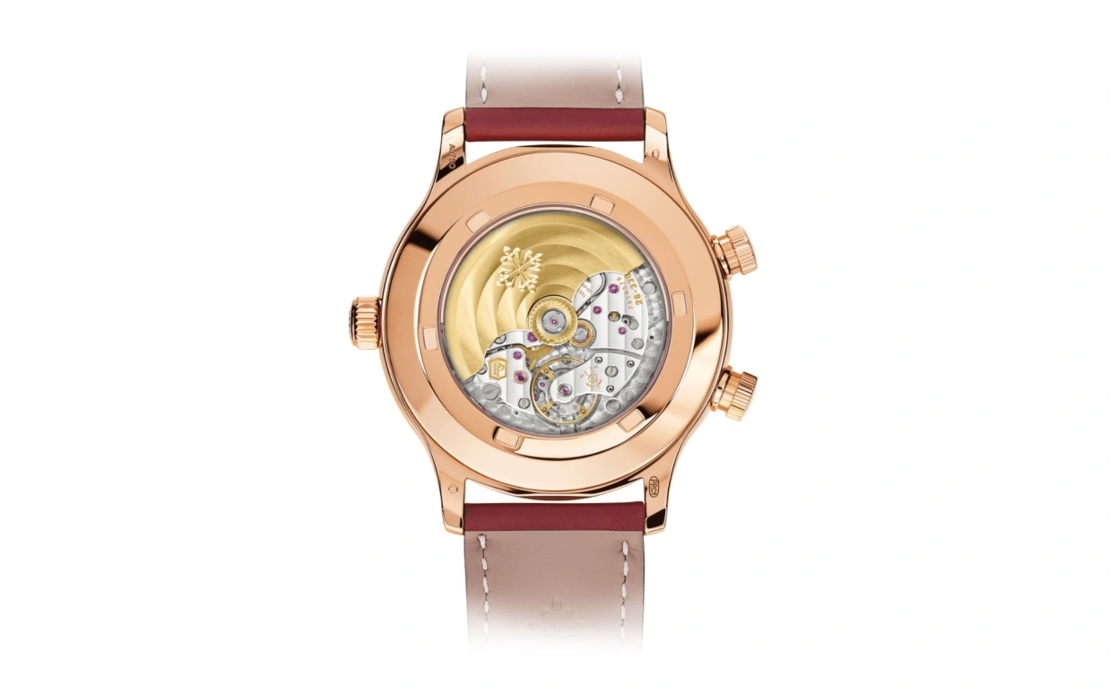 Patek Philippe,Complications 42mm,42mm,Rose Gold,Brown,Automatic,Day,Dule Time,Day / Night Indication,5524R,5524R-001