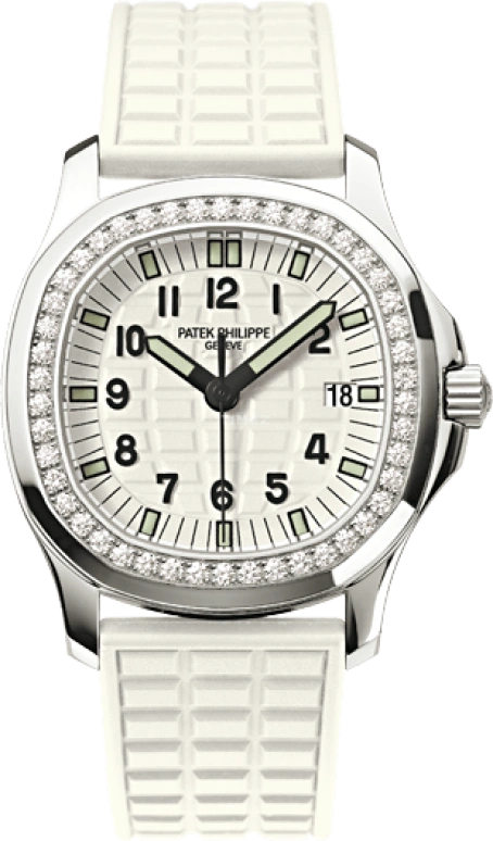 Patek Philippe,Aquanaut 35.60mm,35.60mm,Stainless Steel,White,Quartz,Day,In-house Caliber,5067A,5067A-011