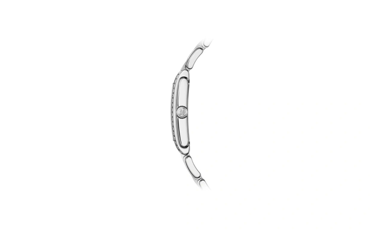 Patek Philippe,Twenty~4 25.10mm,25.10mm,Stainless Steel,Blue,Quartz,In-house Caliber,Sapphire,4910,4910/1200A-001