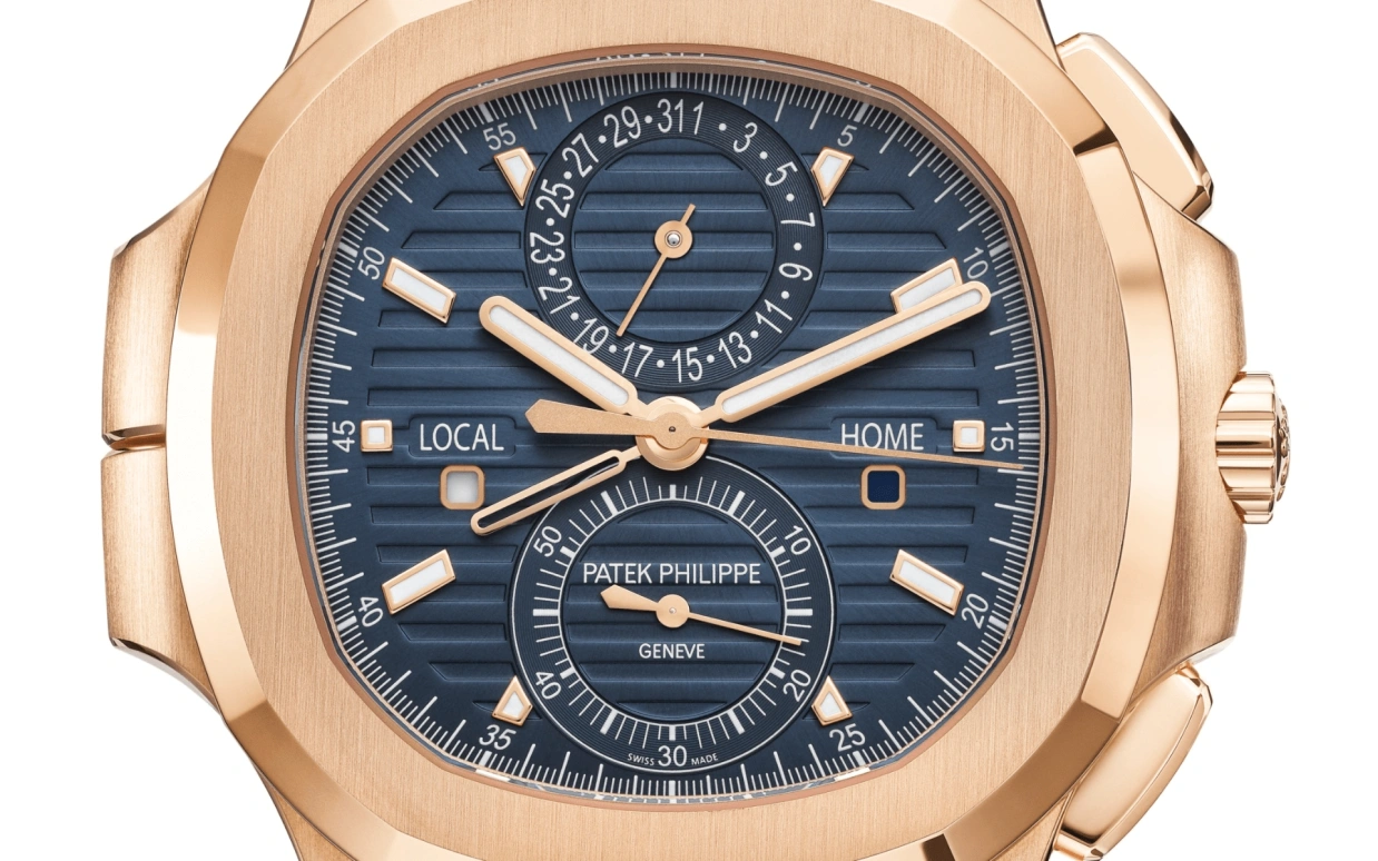 Patek Philippe,Nautilus 40.50mm,40.50mm,Rose Gold,Blue,Automatic,Chronograph,Day,Dule Time,Flyback,55hours,In-house Caliber,Lautaro Martínez,Jesse Lingard,JAY-Z,Jazzy,JAY Z,5990,5990/1R-001