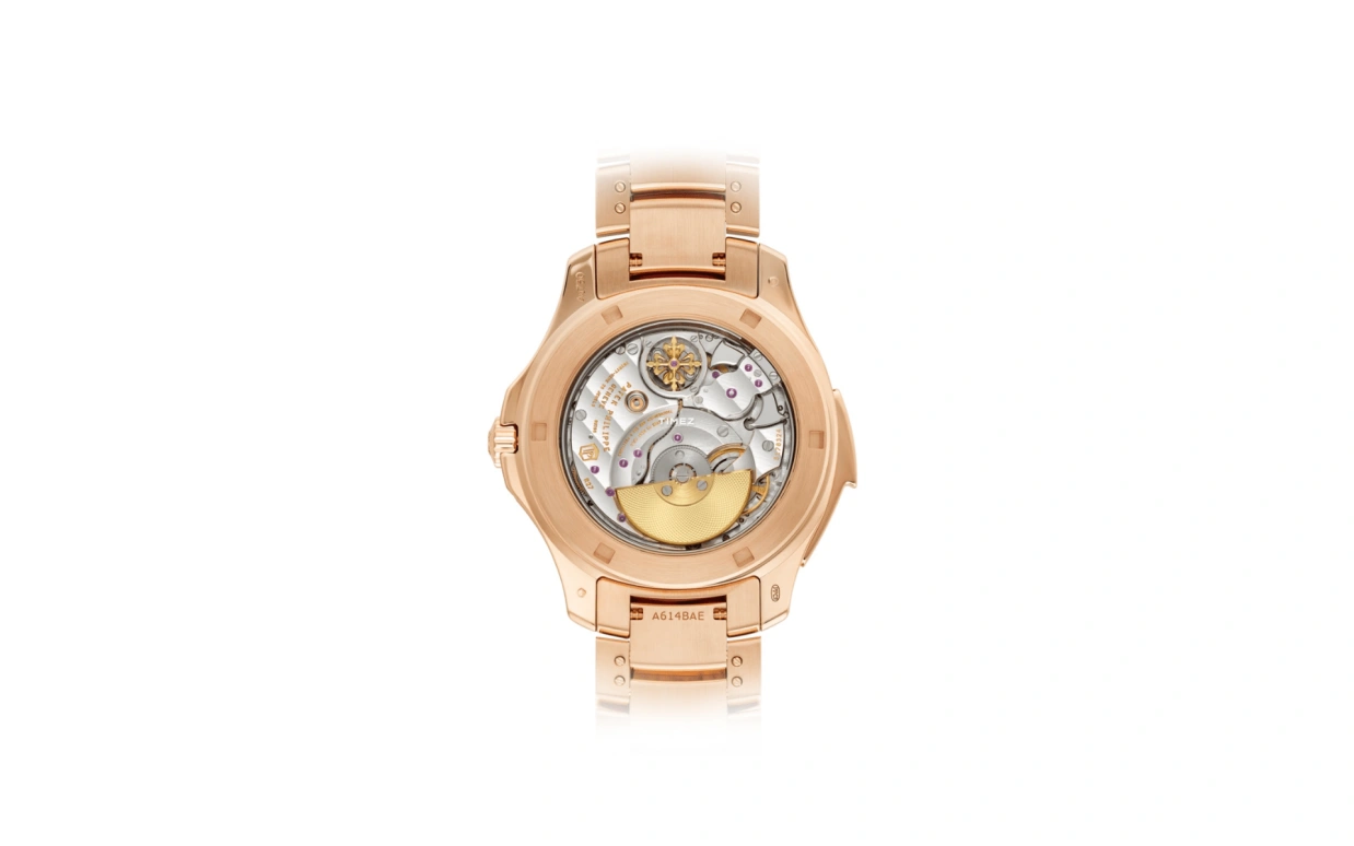 Patek Philippe,Aquanaut 38.80mm,38.80mm,Rose Gold,Silver White,Automatic,Minute Repeater,48hours,Anant Ambani,Salman Khan,5260,5260/1455R-001