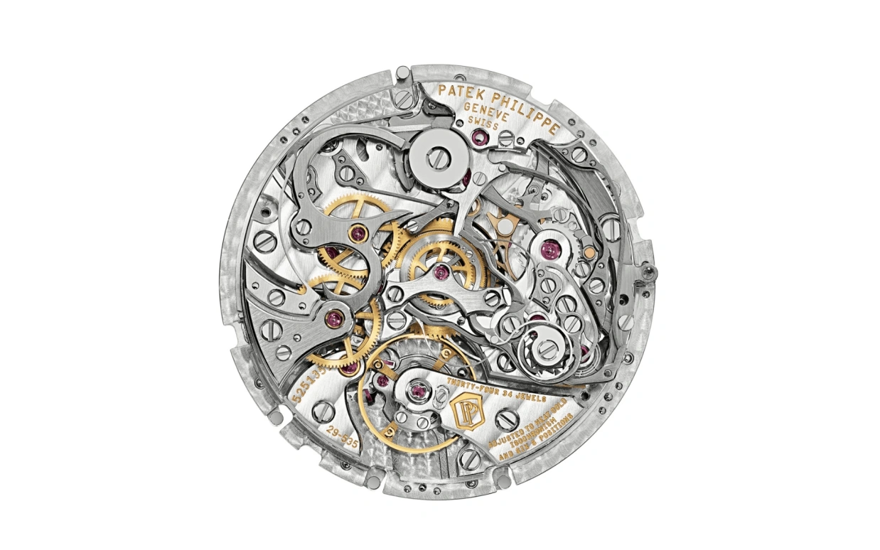 Patek Philippe,Grand Complications 40mm,40mm,White Gold,Olive Green,Handwound,Chronograph,Moonphase,Perpetual Calendar,Leap Year,65hours,In-house Caliber,5204G,5204G-001