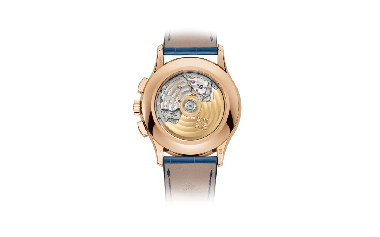 Patek Philippe,Complications 42mm,42mm,Rose Gold,Blue,Automatic,Chronograph,Annual Calendar,Month,Date,55hours,In-house Caliber,Lionel Messi,La Pulga,GOAT,5905R,5905R-010